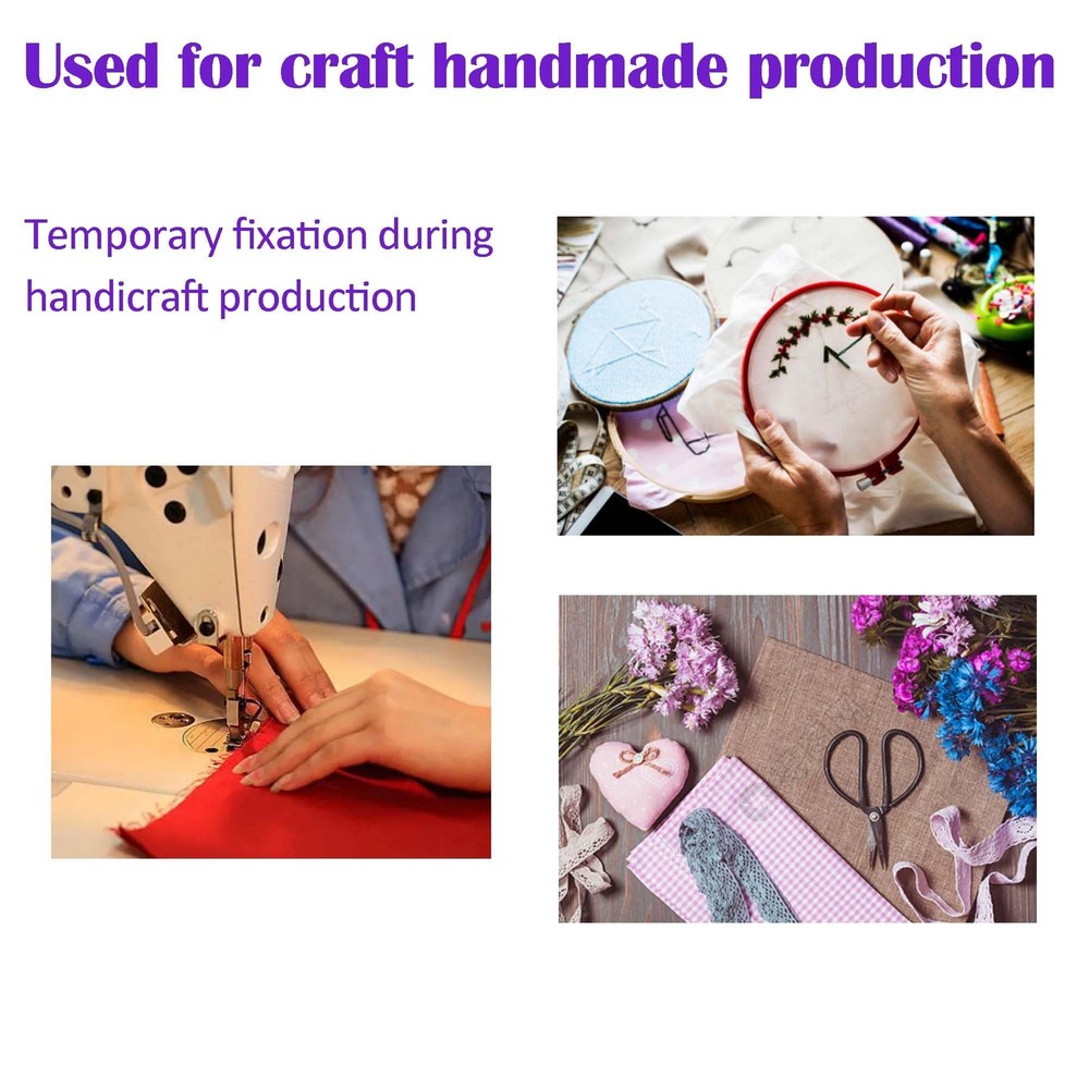 1000m Water-Soluble Thread Spool,Water Soluble Yarn Dissolves Quickly in ,White