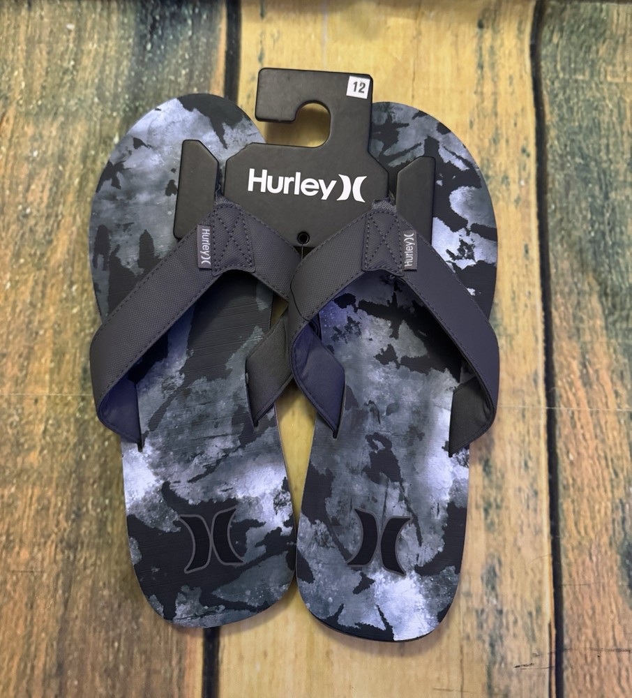 Hurley Flip Flops Mens Size 12