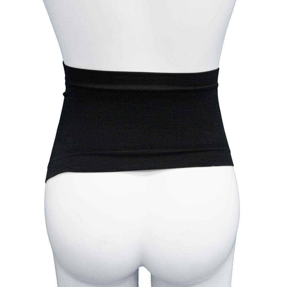 Seamless maternity pregnancy belly band for back support