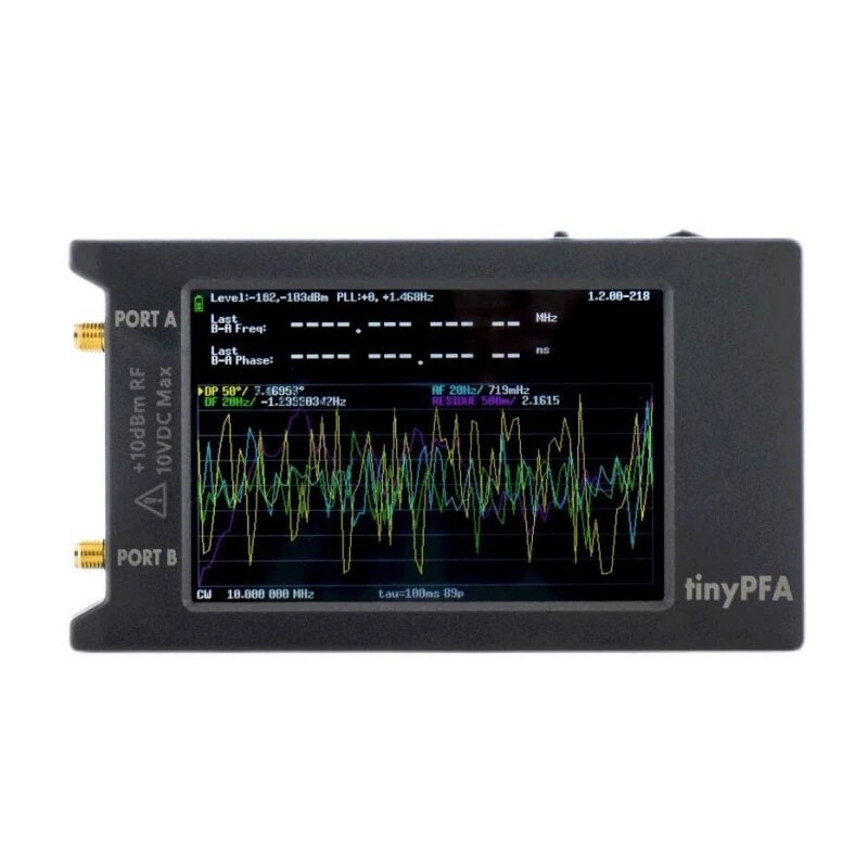 TinyPFA 1MHz-300MHz Phase Frequency Analyzer Measures Frequency Phase Difference