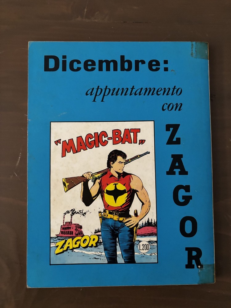 ZAGOR ZENITH No.116 (ZAGOR 65) Original - Bonelli