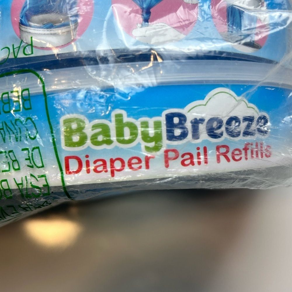 Baby Breeze Diaper Pail Refills 4 pack