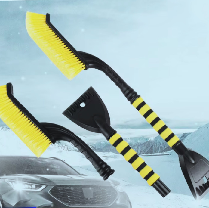 Snow shovel brush dust car windshield retractable Multi-purpose car cleaning