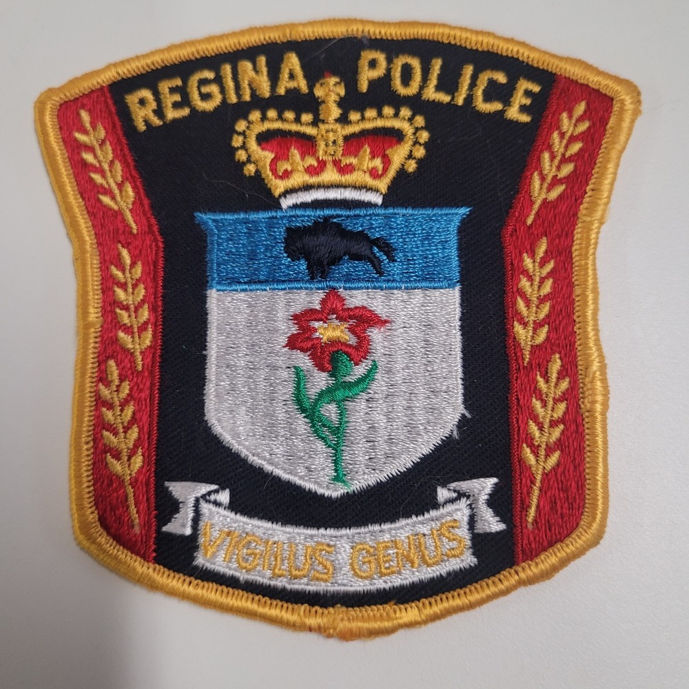 Regina Canada Police Patch