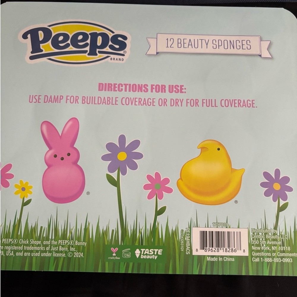 Peeps Beauty Sponge Set - Multicolor