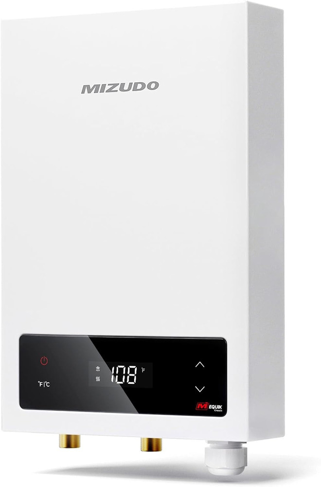 11Kw Tankless Water Heater Electric,  240 Volt Instant Hot Water Heater, up to 2