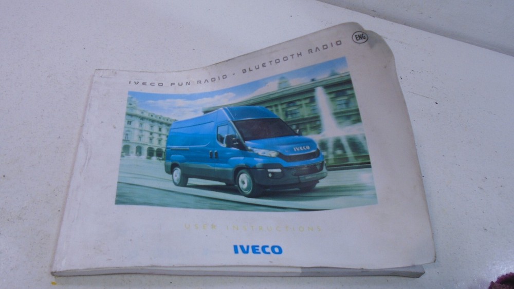 Iveco owners BLUETOOTH STREO  manual