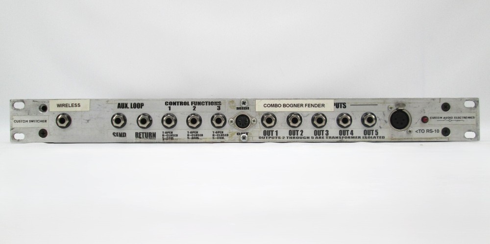 Rack Mount Custom Audio Electronics CAE MIDI Custom Switcher