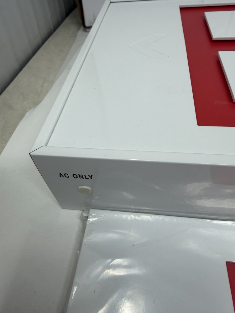 Compass Csaudr Led Exit Sign Ac-Only With Dynamic Accessibility Symbol, 120/277V