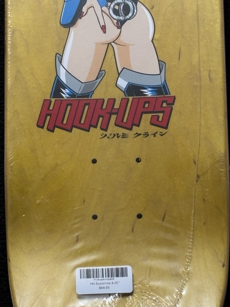 Hook-Ups Supercop Skateboard Deck - 8.25"
