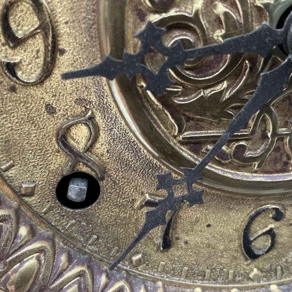 Antique Ingraham Eclipse Cabinet Clock, 1885 Patent Regulator