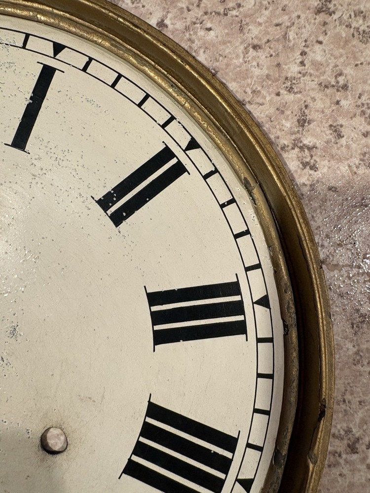 Antique Welch Verdi Clock Dial.