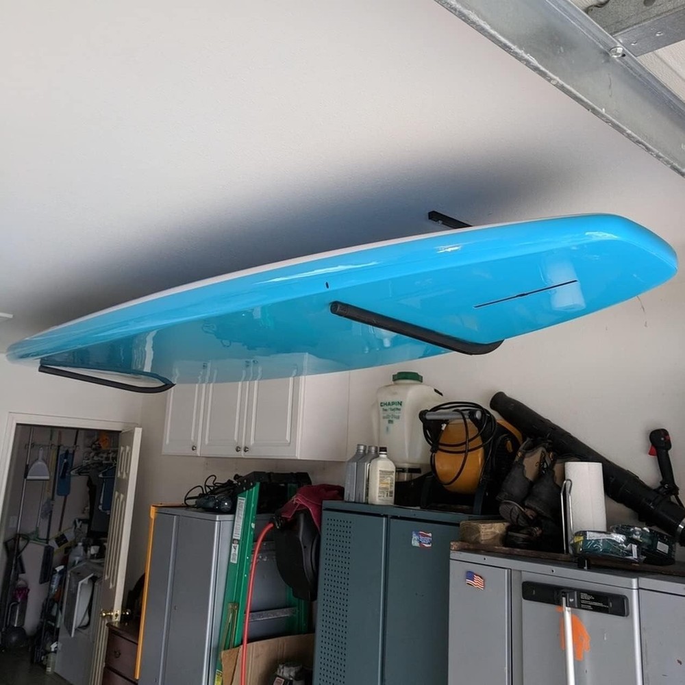 Paddleboard & Surfboard SUP Storage Rack Ceiling & Wall Mount Garage Organizer