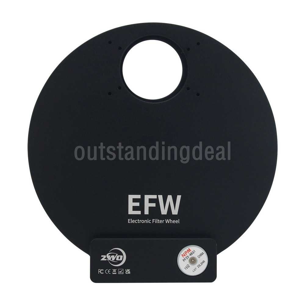 ZWO EFW7X2” 2" EFW Electronic Filter Wheel 7-Position Support 2" Filter ASCOM -