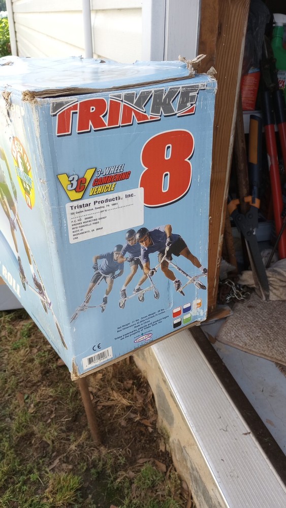 Trikke 8 empty box large RARE