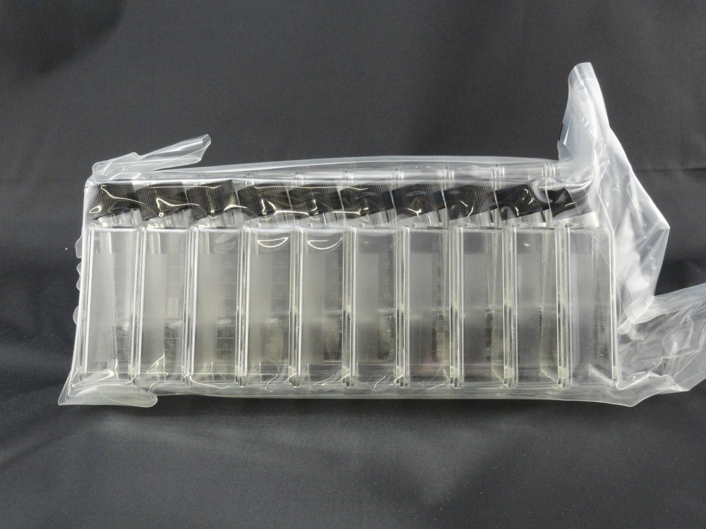 80 Corning 25cm² Cell Culture Flasks 3055 Angled Neck Triangular Sterile Treated