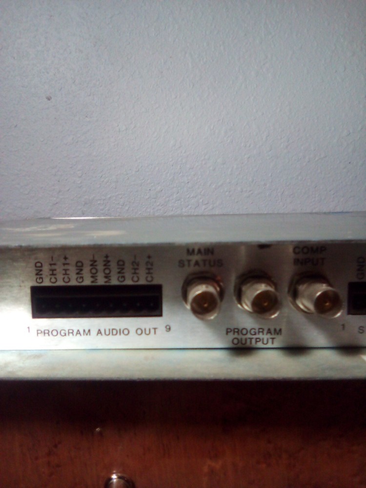 Leitch Proguard Satellite Decoder PG-2110SNE (Untested)
