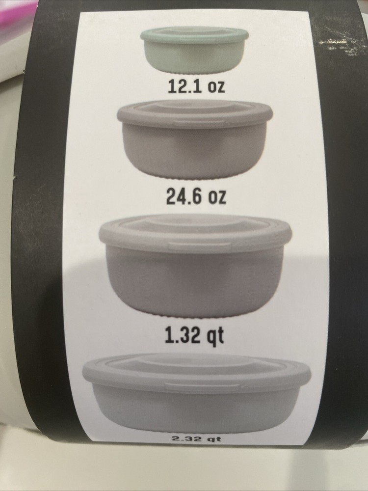 Gourmet Kitchen 8 Pieces Bowl Set