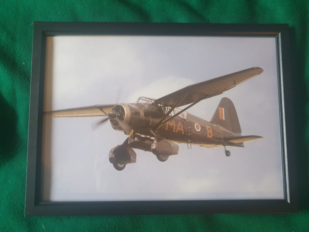 Westland Lysander 111A Framed A4 print