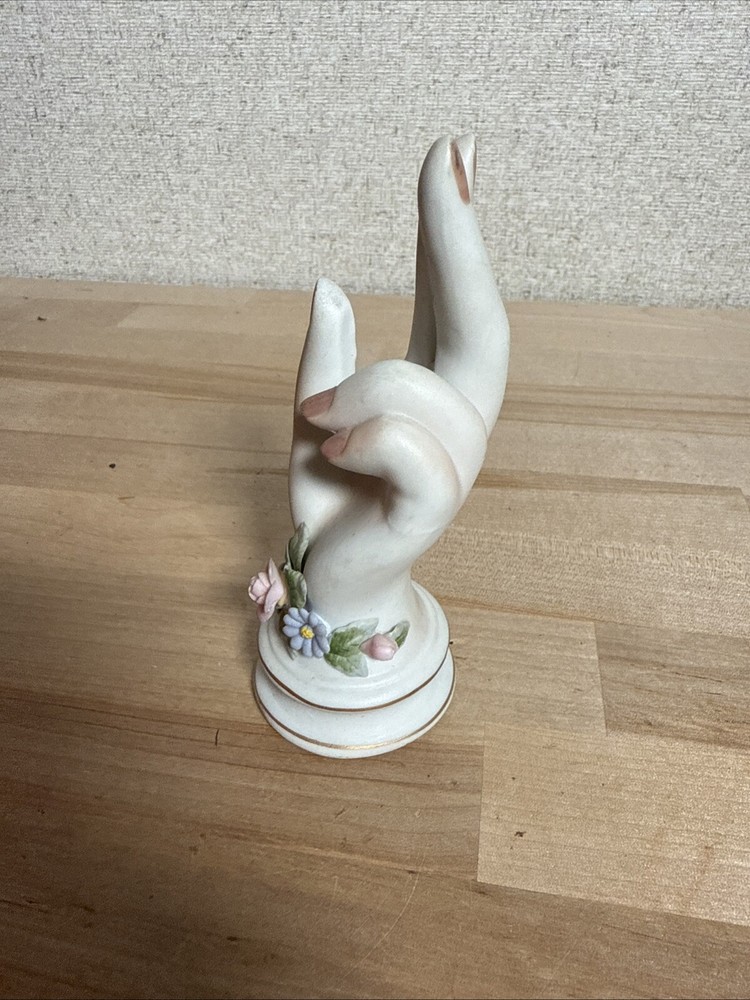 Lefton Hand Lipstick Holder with Label