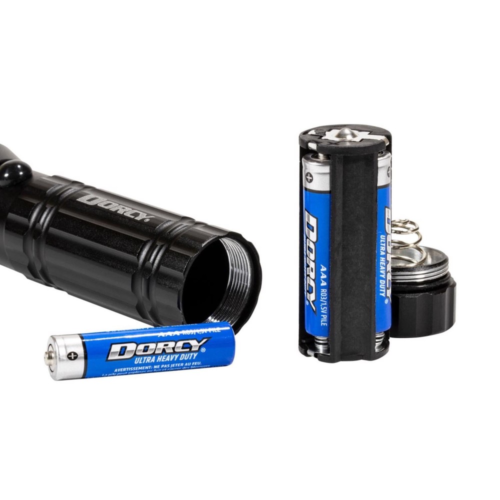 Dorcy Active Series 35 lm Black LED Cell Flashlight AAA Battery