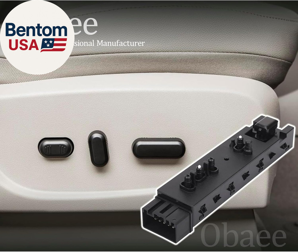 Front Left Driver Side Power Seat Switch Compatible with Ford Explorer Expeditio