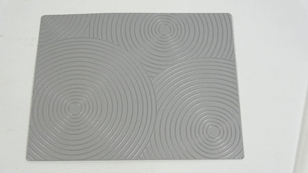 Sizzix Double Sided Texture Plate Circles