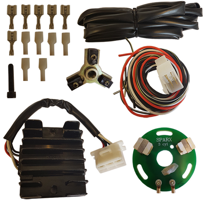 TRIUMPH ELECTRONIC IGNITION KIT 3 CYLINDER (NO COILS) SPX022
