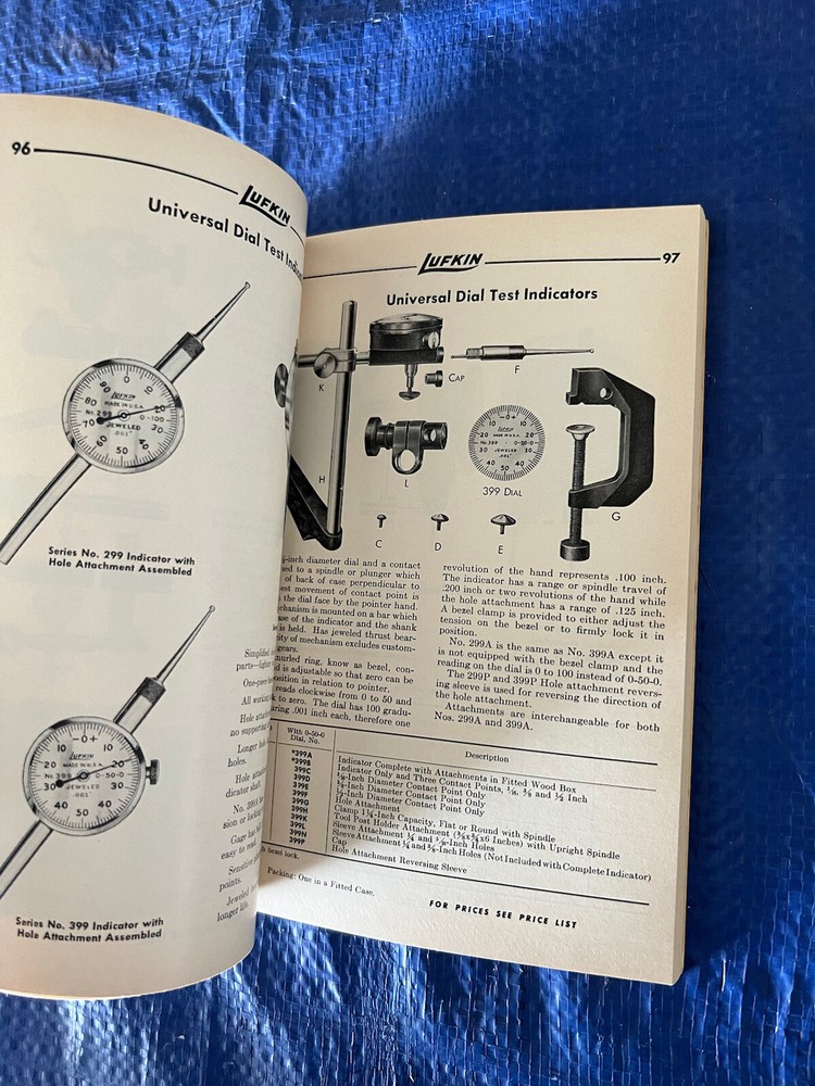 1960’s Lufkin Precision Tools Catalog No. 9