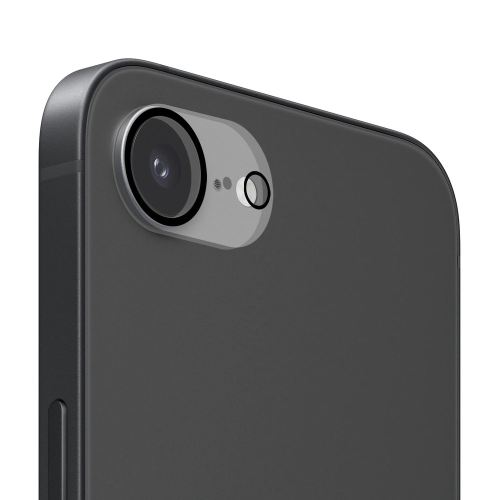 For Apple iPhone 17E /16E Camera Lens Protector Clear Black Tempered Glass Back