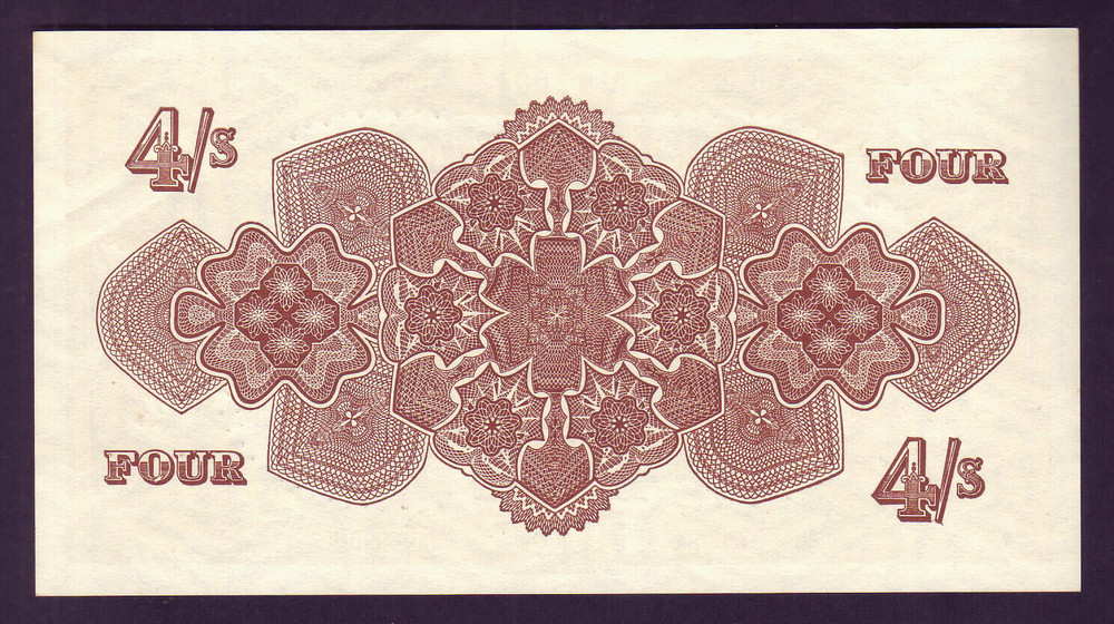 TONGA P-9e. 3rd Nov 1966 - 4 Shillings.. UNC