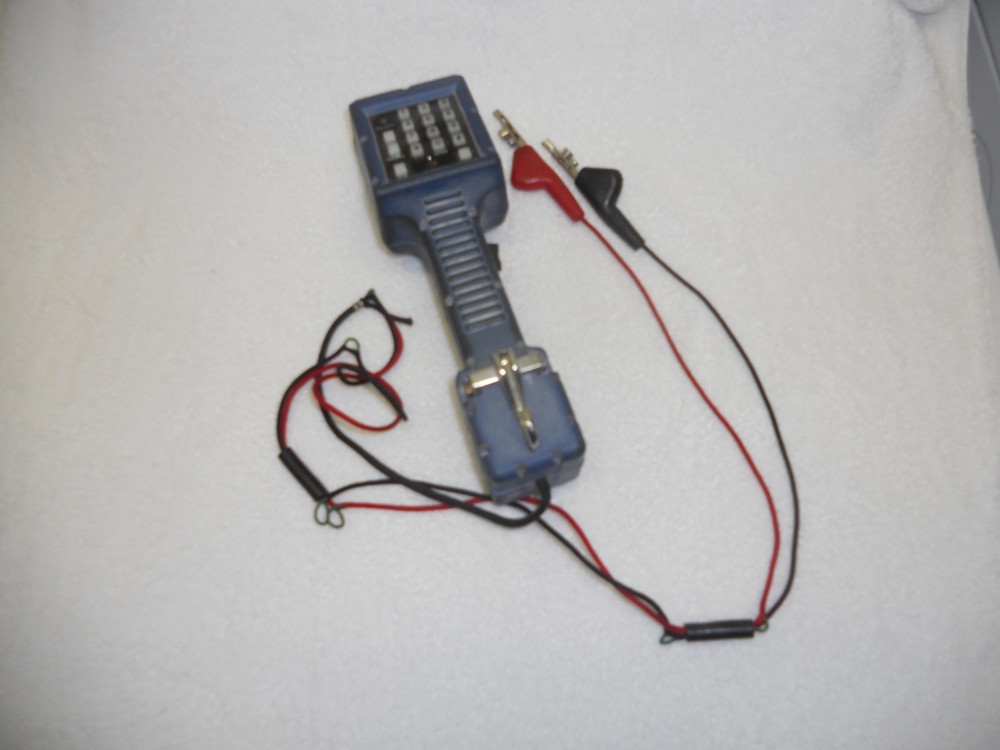 Telephone Test Set Lineman Phone Talk Set UNTESTED
