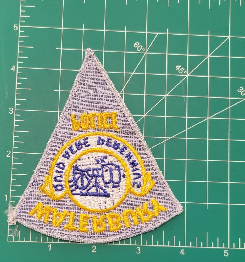 Waterbury Connecticut Police Patch