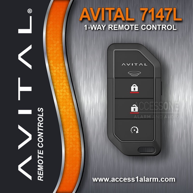 NEW Avital 7147L 4-Button Remote Control Replacement Transmitter EZSDEI7146
