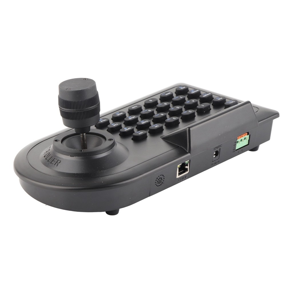 US Plug 3D PTZ Camera Controller Strong Compatibility LCD Display With