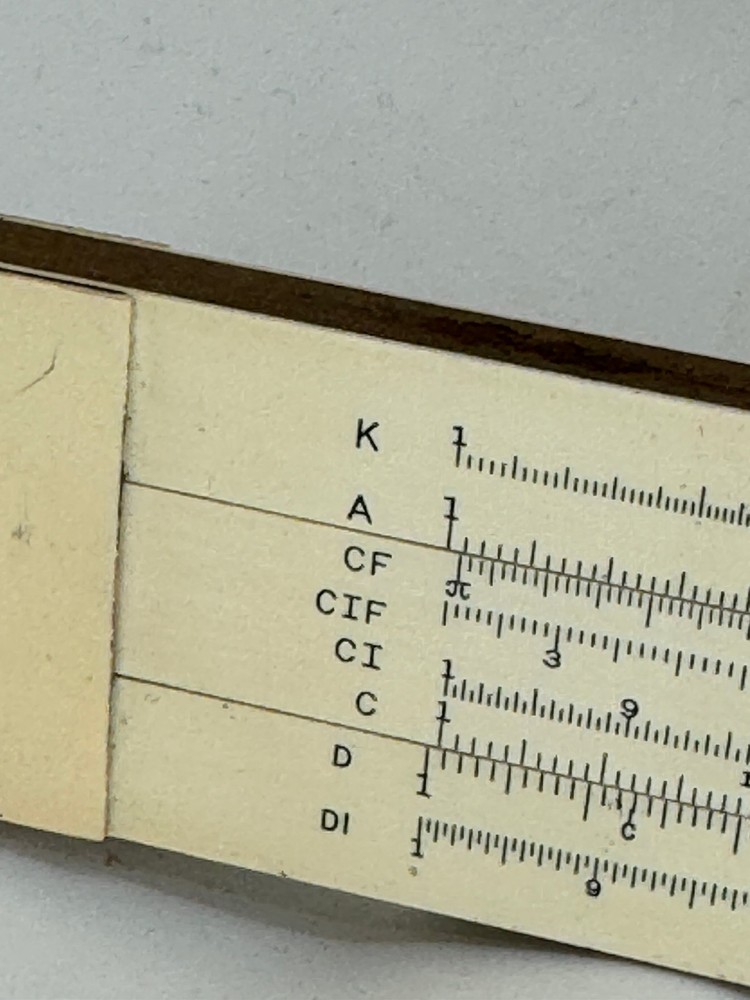 Slide Rules two Soviet made with red 1 case