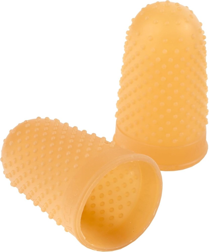 Rubber Finger Tips Office Paper Grip Counting Sorting