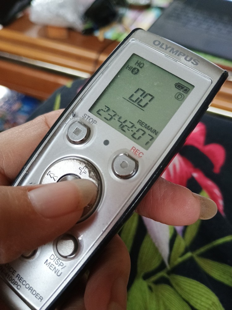 Ghosthunter Olympus VN-4100 PC Handheld Digital Voice Recorder Working
