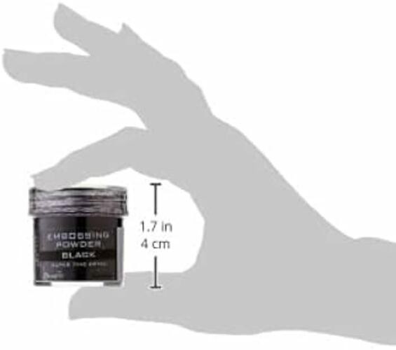 Ranger Fine Super Embossing Powder Bundle - White, Silver, Black, Copper, Clear