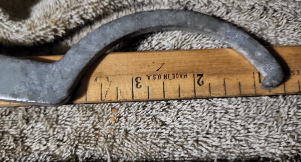VINTAGE SPANNER TOOL COIL-OVER ADJUSTMENT WRENCH - PREOWNED