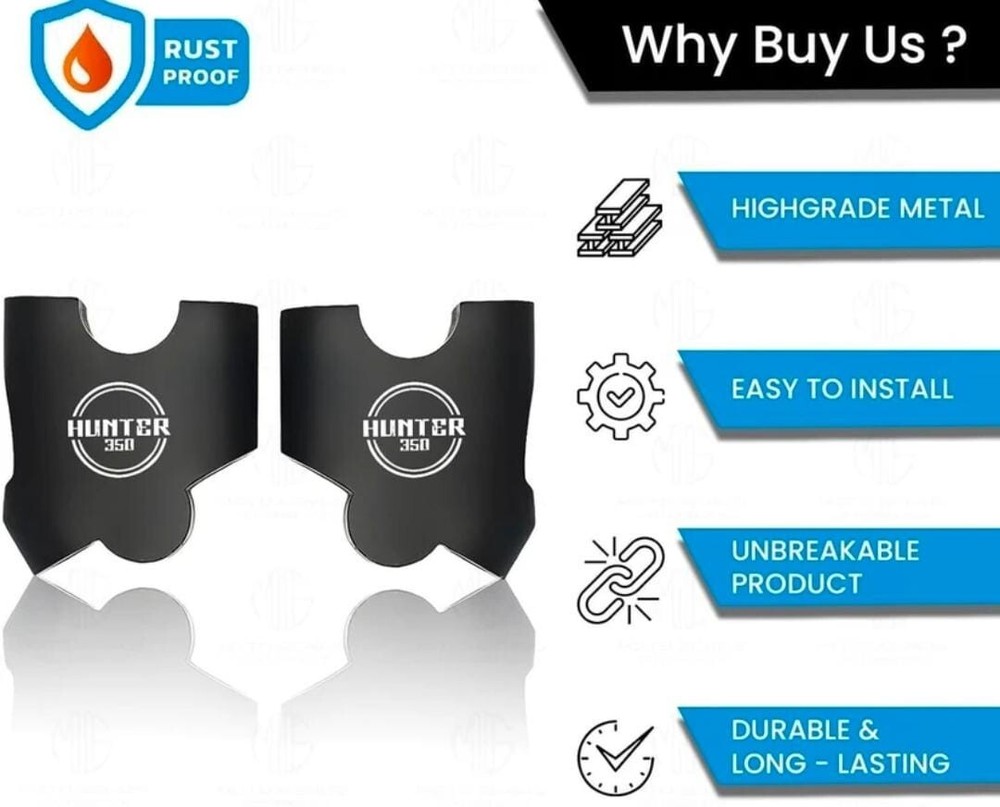 ADJUSTABLE HANDLE BAR RISER BLACK FIT FOR ROYAL ENFIELD HUNTER 350