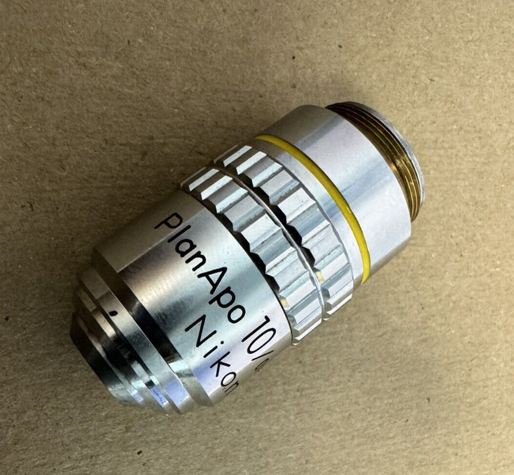 Nikon Plan Apo 10x / 0.45,  160/0.17 Microscope Objective Lens