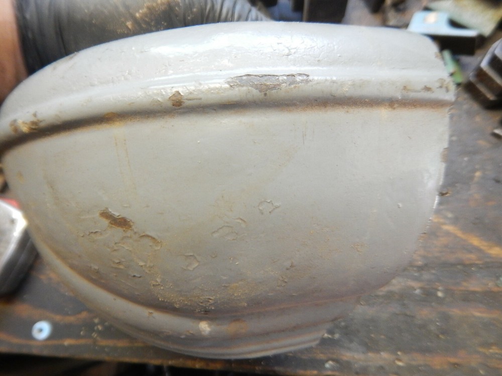 EARLY DELTA MILWAUKEE 17" DRILL PRESS FRONT PULLEY COVER CAST IRON CASTING