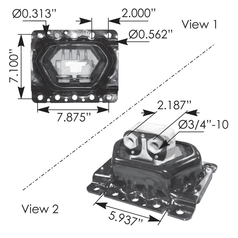 VOLVO ENGINE MOUNT P/N 20499470