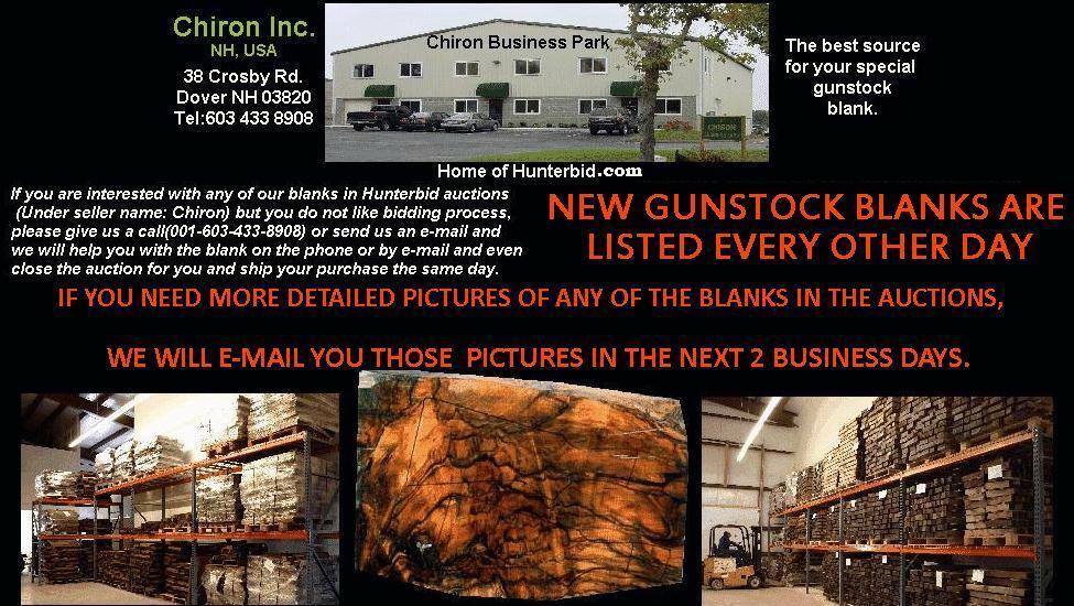 Exhibition Turkish walnut rifle blank JA60