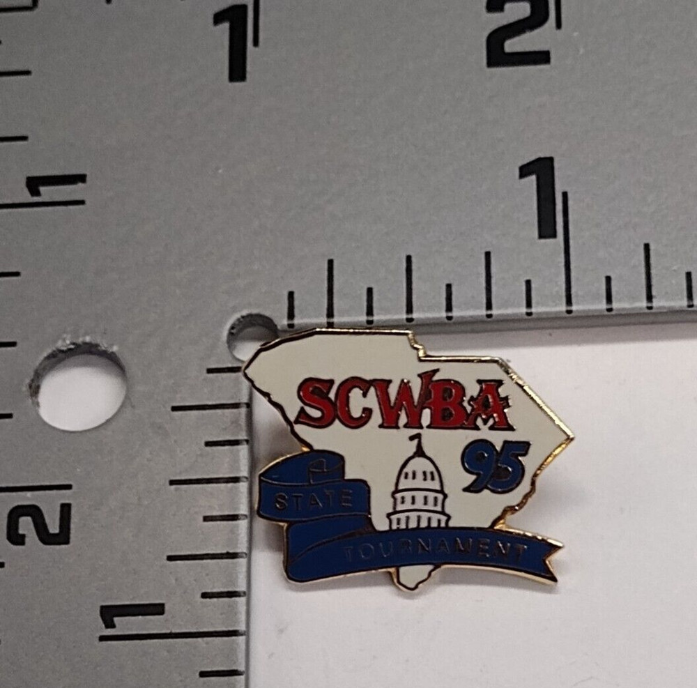 SCWBA 95 State Tournament Bowling Lapel Pin