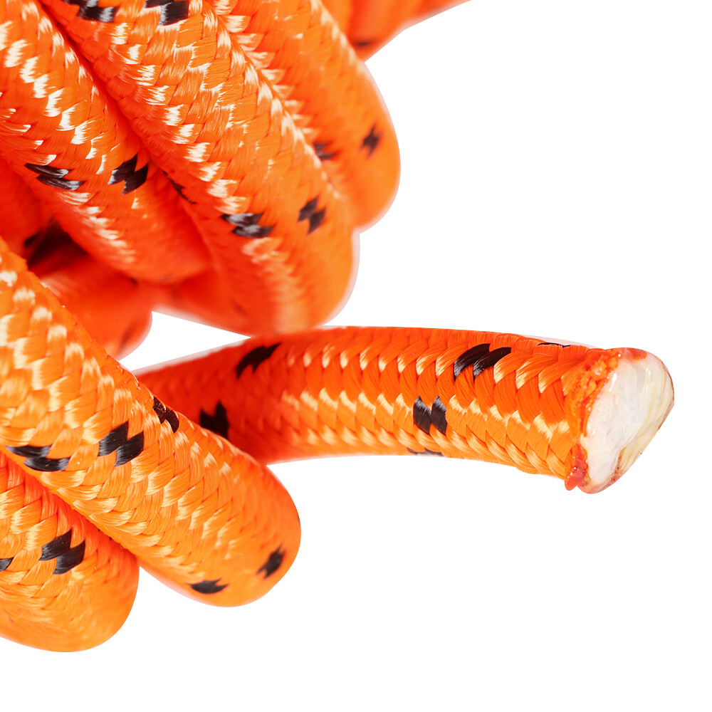 6180Lbs Breaking Strength Bull Rope 1/2Inch Diameter Double Braid Polyester Rope