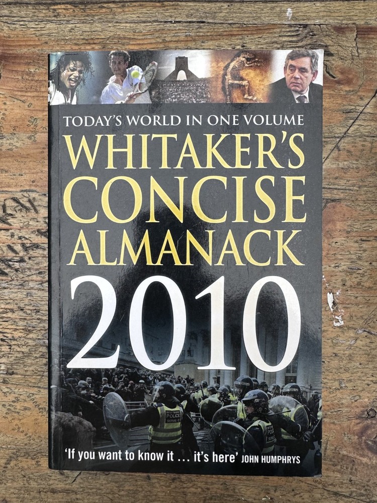 Whitaker's Almanack 2010 - Paperback