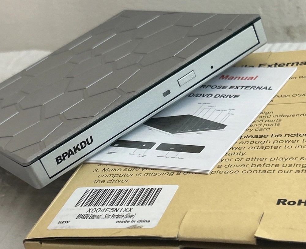 New EXTERNAL DVD DRIVE Usb 3.0 Portable