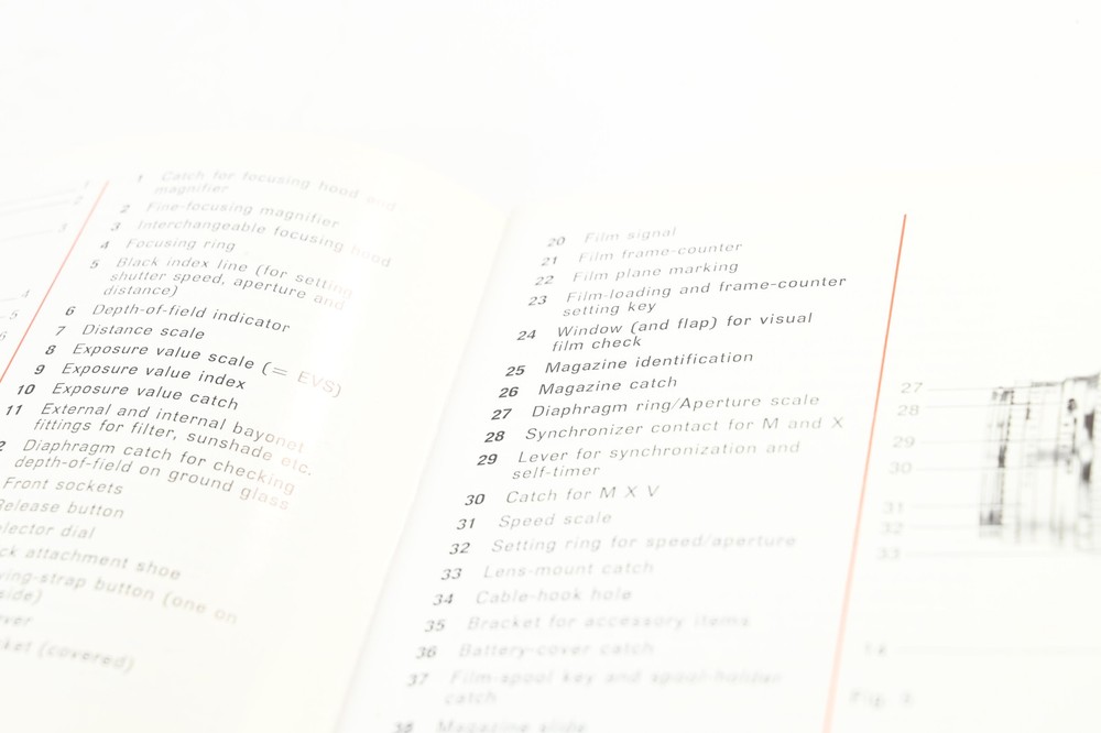 Hasselblad 500EL Instruction Manual #G434